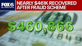Milwaukee recovers nearly $461K after fraud scheme | FOX6 News Milwaukee