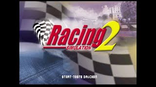 Racing Simulation 2 - Sony PlayStation - Intro & Title Screen