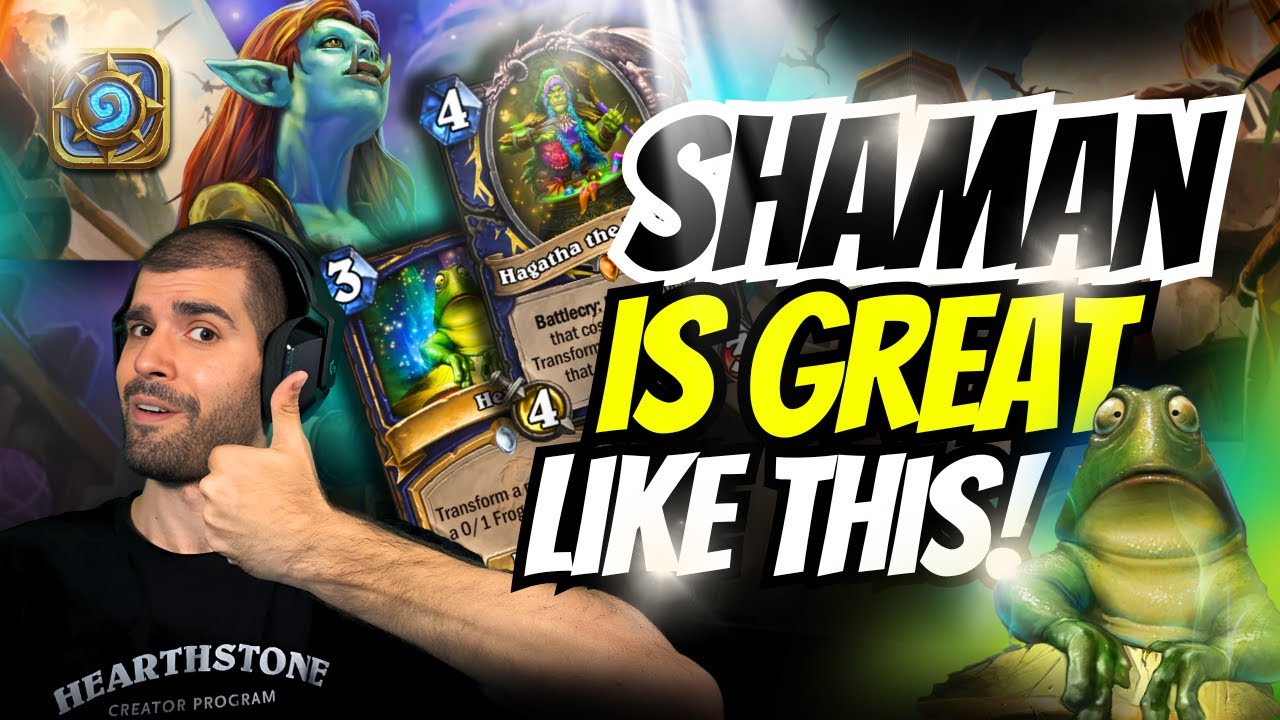 ⚡💧 NEBULA SHAMAN is GREAT Like THIS! 🌌 Full Hearthstone Guide + Gameplay 🃏