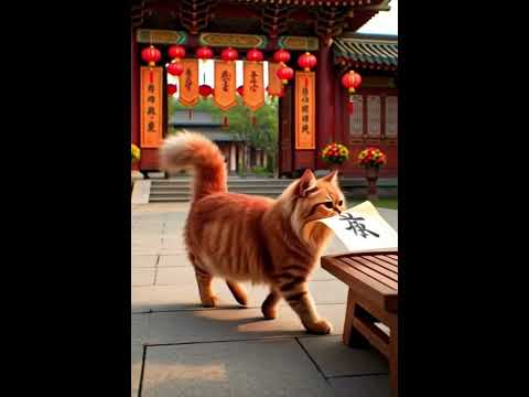 Happy Lunar New Year! #aicat #cat #catshorts