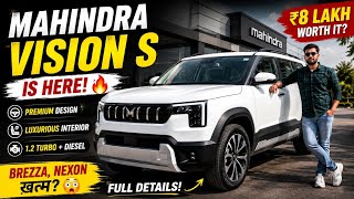 Mahindra Vision S 2026 – The Futuristic SUV That Could Change the 😱