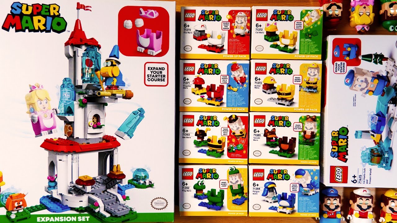 Set of all power-up packs and power-up suits available パワーアップパック＆パワーアップセット