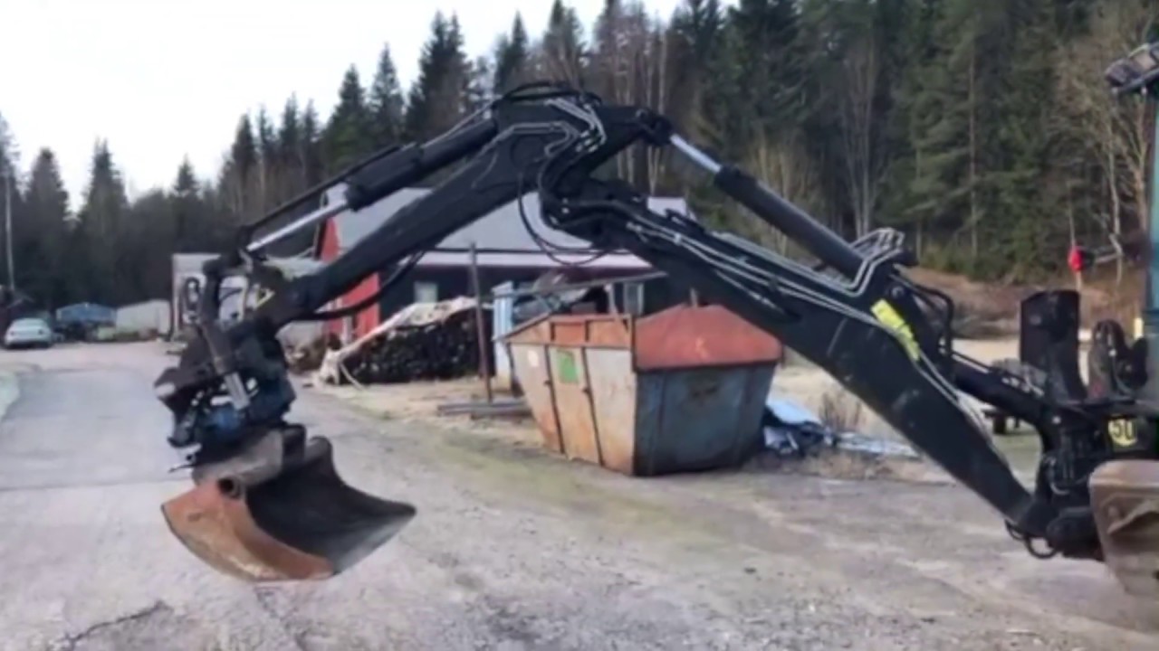 Traktorgrävare Huddig 860D Traktorgrävare