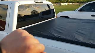 Testing the cheapest bed cover on Amazon DNA motoring cover on Silverado screenshot 3