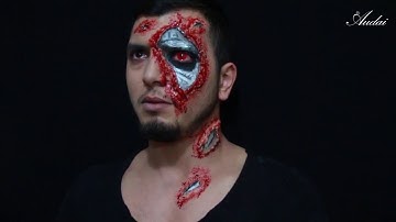Terminator makeup effects tutorial