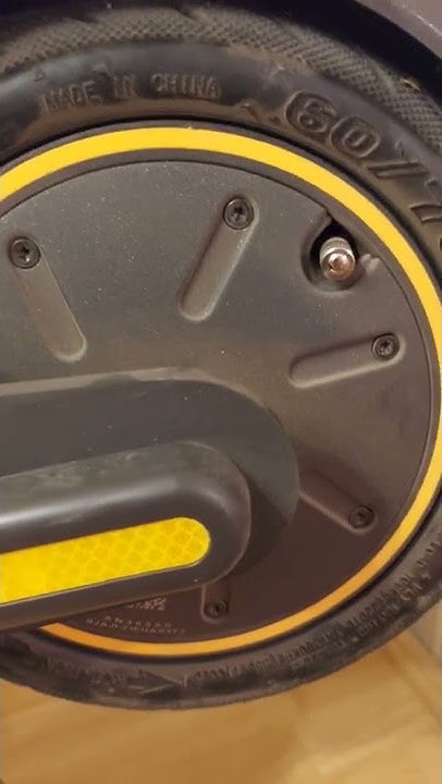 Защита переднего подшипника Ninebot MAX G30 / Front bearing protection - YouTube