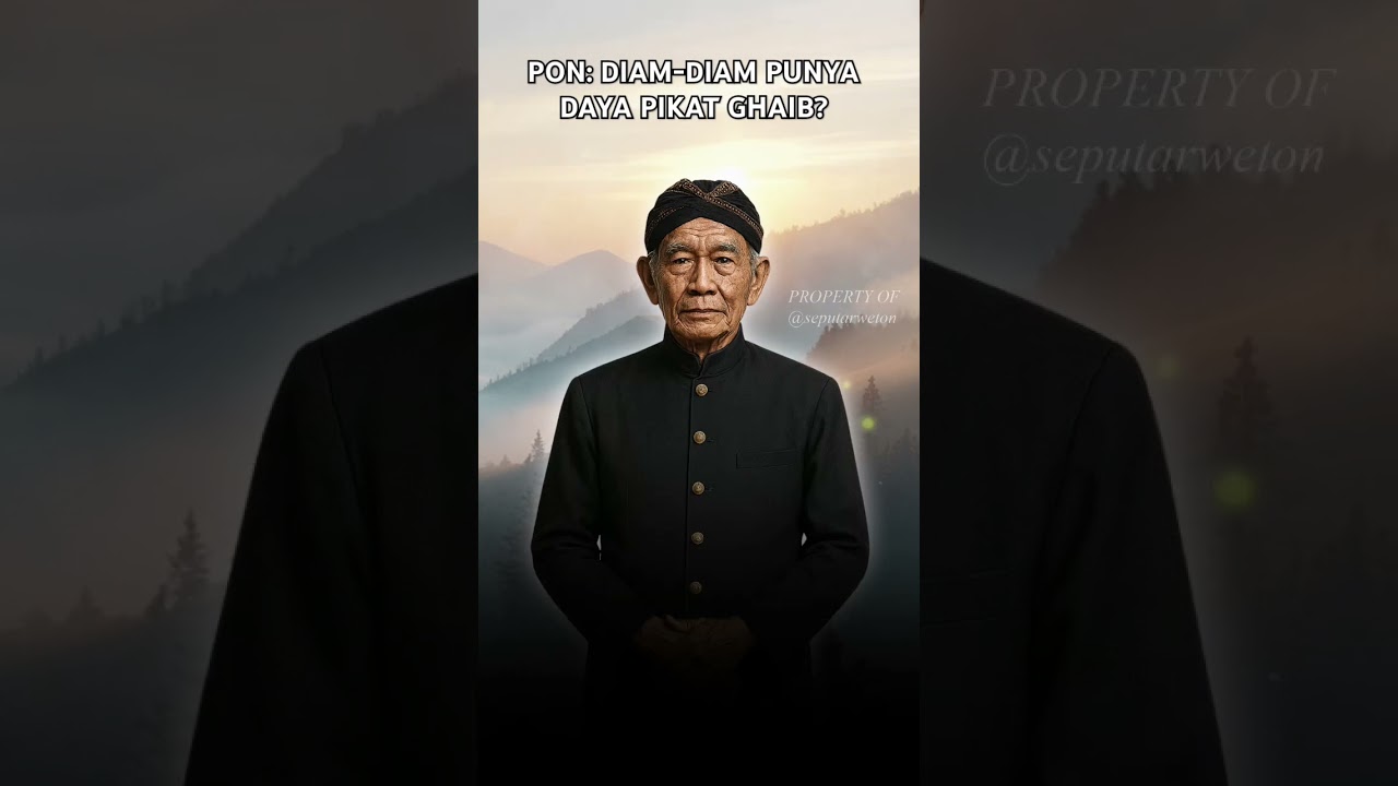 PON: DIAM-DIAM PUNYA DAYA PIKAT GHAIB? | SEPUTAR WETON 