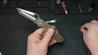 Spyderco PM2 Tanto Disassembly and Maintenance