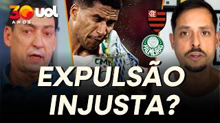 SE A EXPULSÃO CONTRA O PALMEIRAS É INJUSTA, POR QUE FLAMENGO PODE MULTAR O CARRASCAL? DISPARA PVC