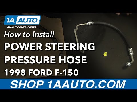 How to Replace Power Steering Pressure Hose 97-03 Ford F-150 V8 4.6L