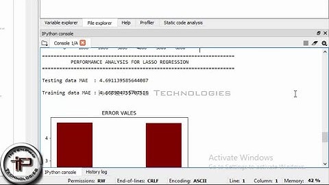 HDFC Stock Price Prediction Using Lasso Regression Classifier Algorithm In PYTHON - Data Mining