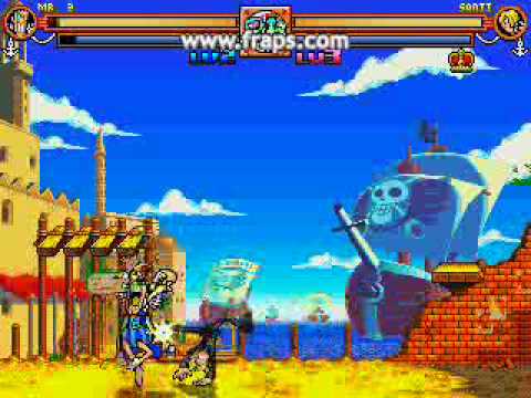 Sanji vs Mr. 2 Bon Clay - YouTube