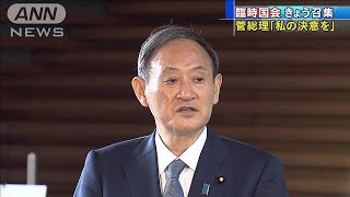 臨時国会きょう召集　菅総理大臣　所信表明演説へ(2020年10月26日)