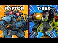 LEGO Dinosaur Mechs Battle Creations 🦖