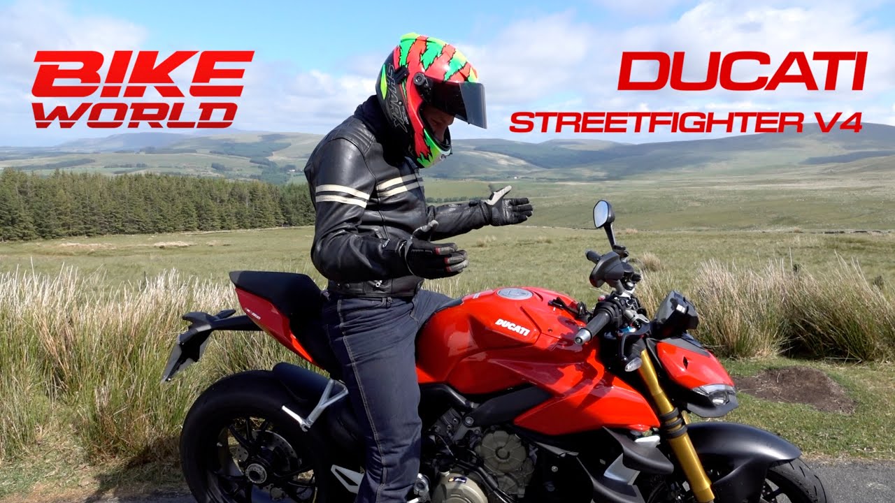 Ducati Streetfighter V4S First Ride On Track - youtube