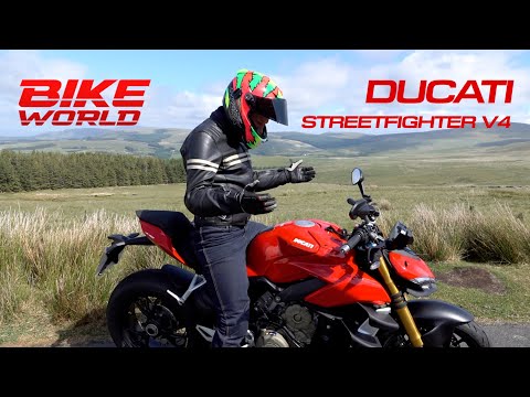 Video Ducati Streetfighter V4S First Ride On Track - youtube