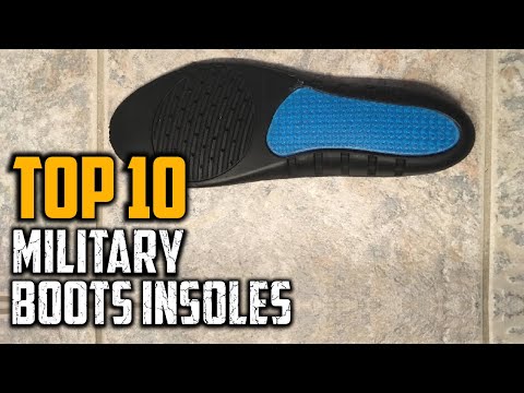 best insoles for combat boots