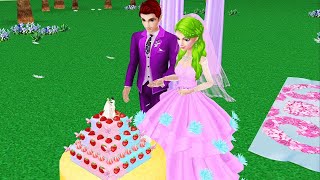 Wedding Design Girl Game - Bridal Makeup, Dress Up, Color Hairstyle & Cake Decorating Game For girls screenshot 2