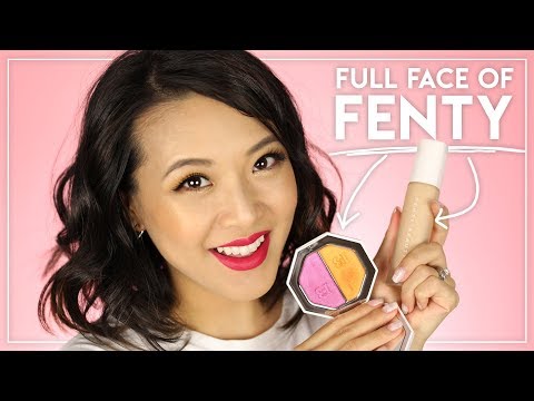 FULL FACE OF FENTY | First Impressions & Honest Thoughts