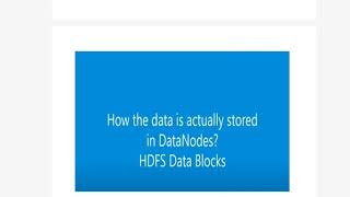 HDFS data blocks & Replication factor