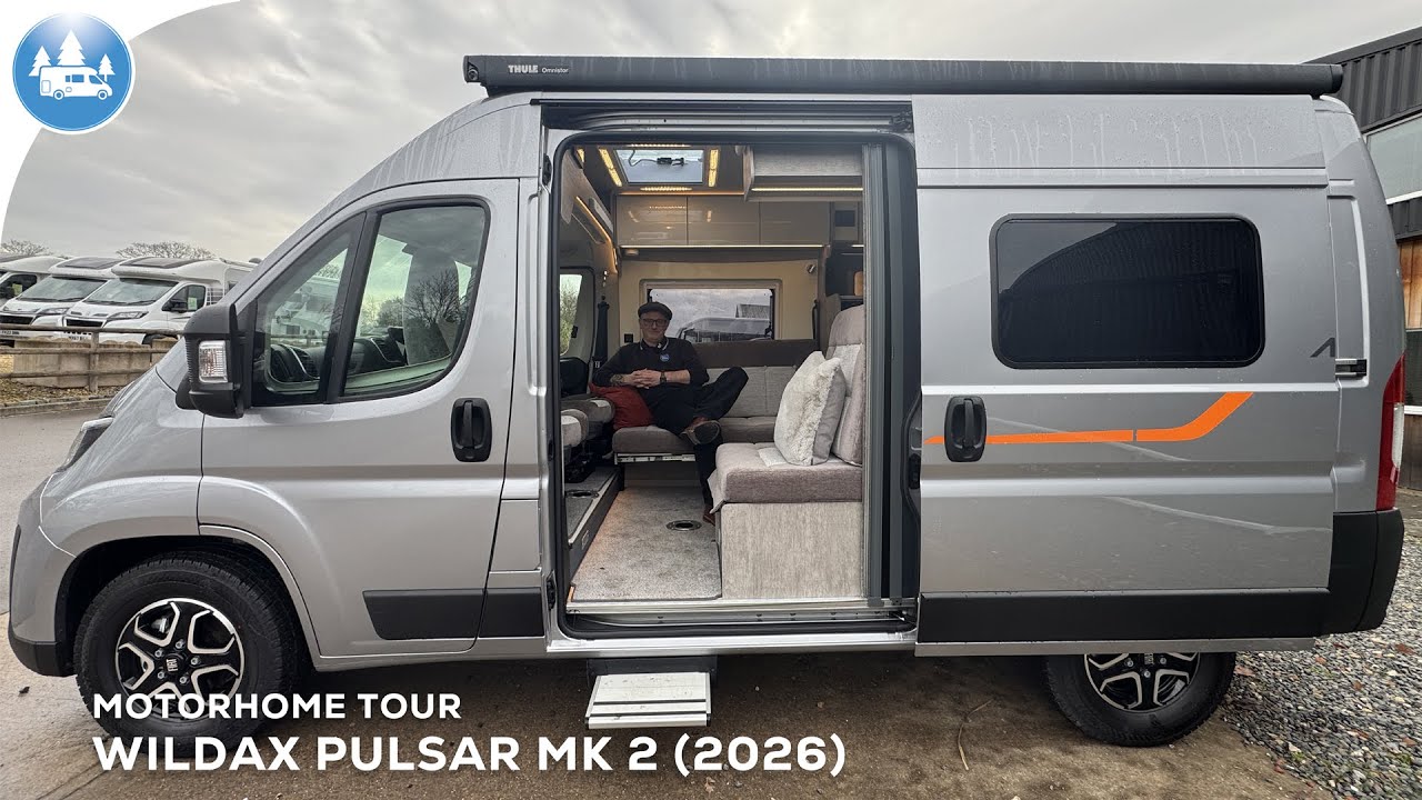 Туры на автодоме: WildAx Pulsar MK 2 (2026) — компактный кемпер, множество функций — полный обзор!