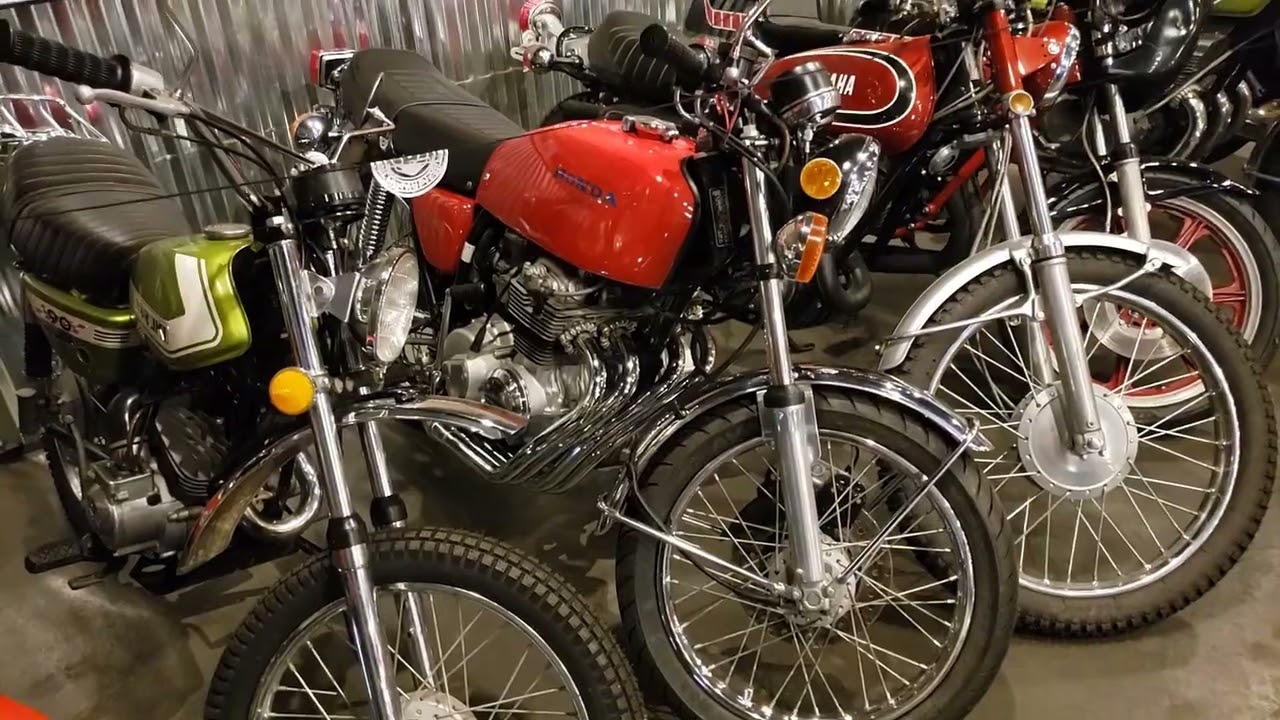 貝原バーナーM74 （希少motorcycle diaries） Vintage Japanese Motorcycle hoarder's collection - YouTube