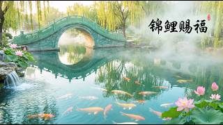 🌿 Koi Pond Guzheng Music | Flowing Water ASMR for Study, Relaxation & Mental Clarity screenshot 4