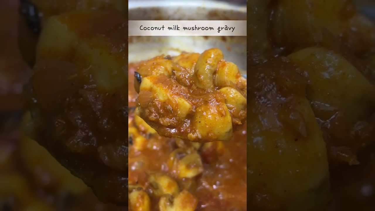 Coconut Milk Mushroom Curry | Quick & Flavorful Recipe