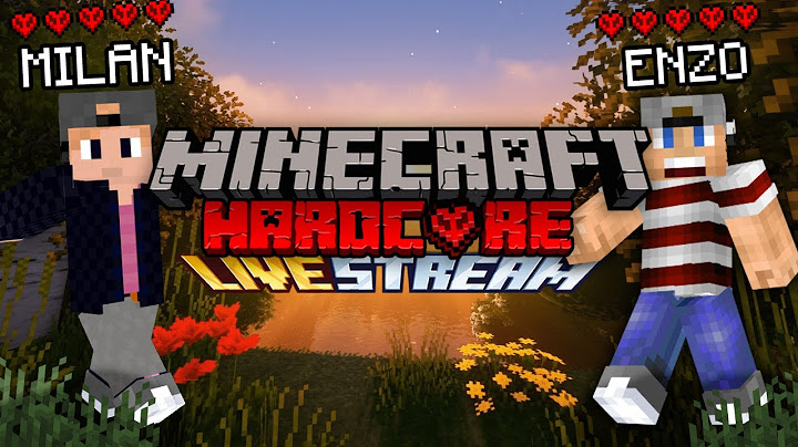 🔴 Milan & Enzo Spelen MINECRAFT HARDCORE 🔴 LIVE