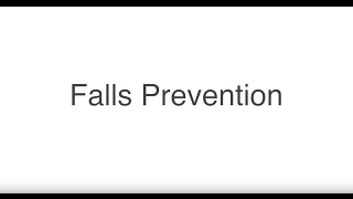 Falls Prevention