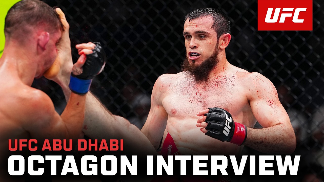 Magomed Zaynukov Octagon Interview | UFC Abu Dhabi