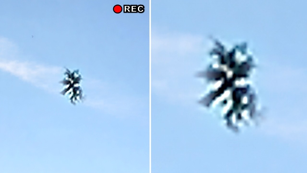 This Man's Live Video Shows Mysterious Black Goo Entity In The Sky ...