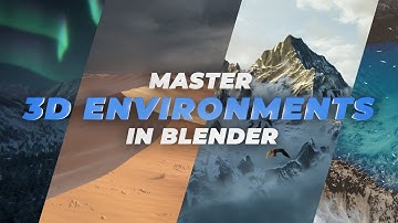 Master 3D Environments in Blender - Course Intro