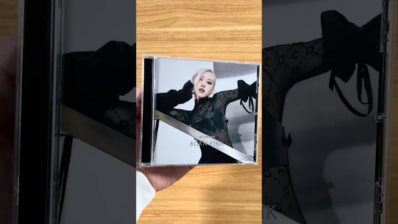 Blackpink - Born Pink (Rose Version) CD Unboxing - YouTube