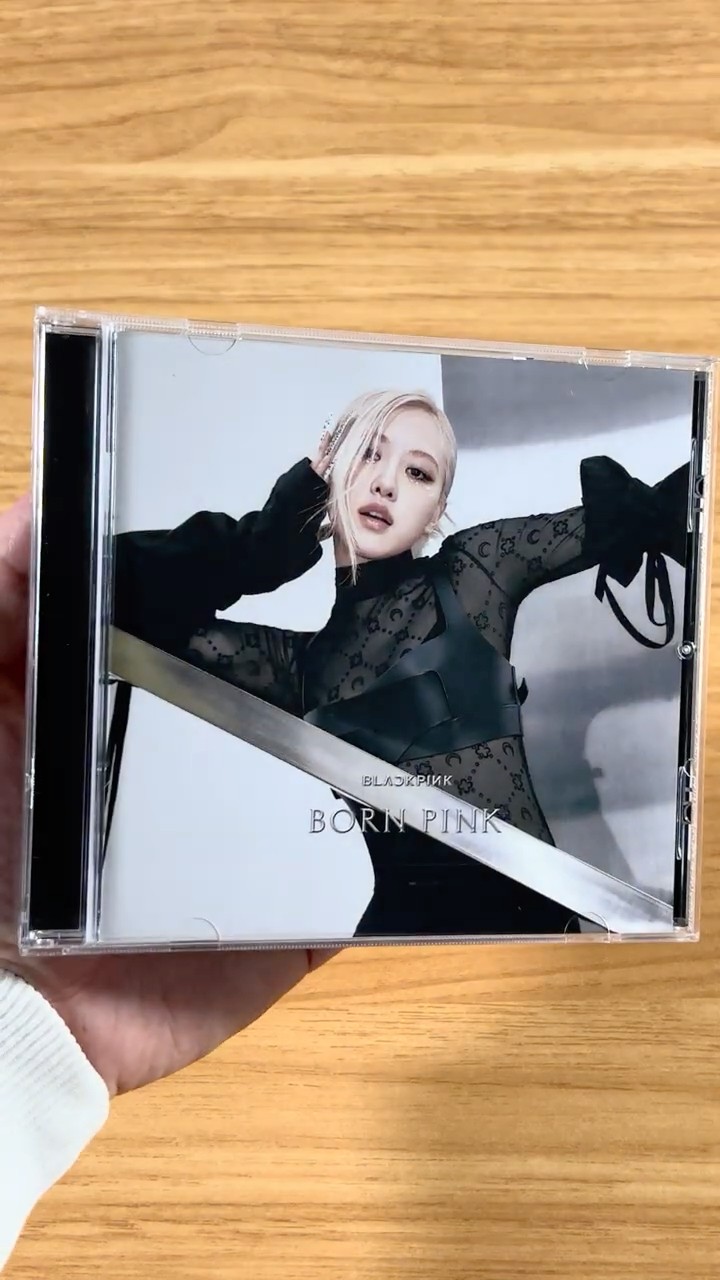 Blackpink - Born Pink (Rose Version) CD Unboxing - YouTube
