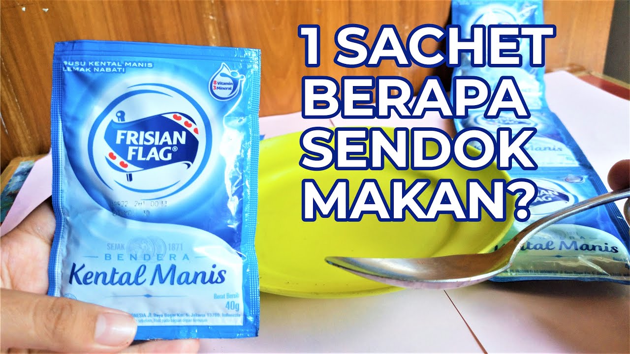 1 Sachet Susu Kental Manis Berapa Sendok Makan Takaran Sendok Makan Youtube