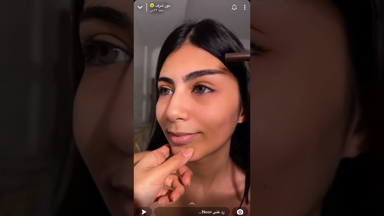 نور شرف | طريقة رسم الحواجب خطوة بخطوة، بعد هالفيديو بتعرفين تضبطين حواجبك🤩