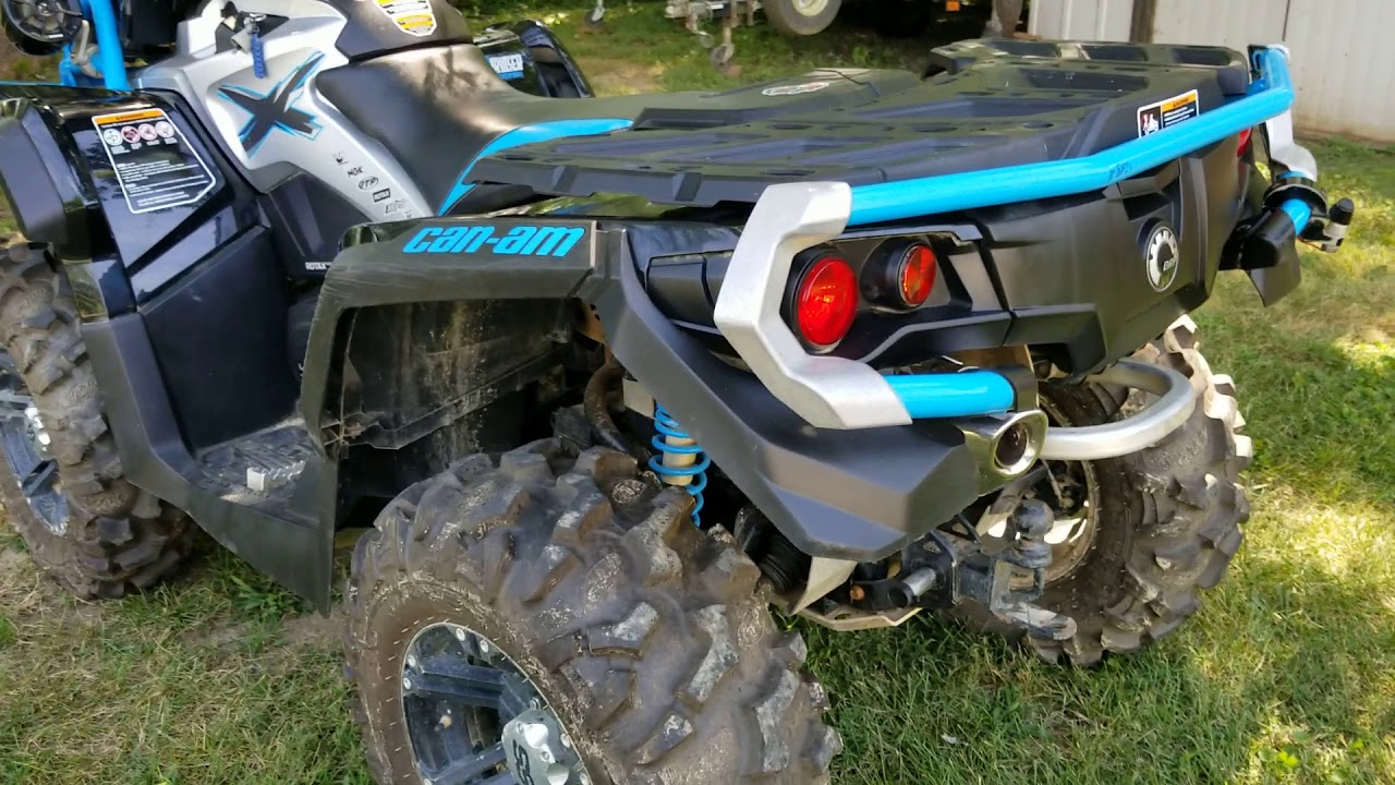 Can Am Yoshimura slip on exhaust YouTube