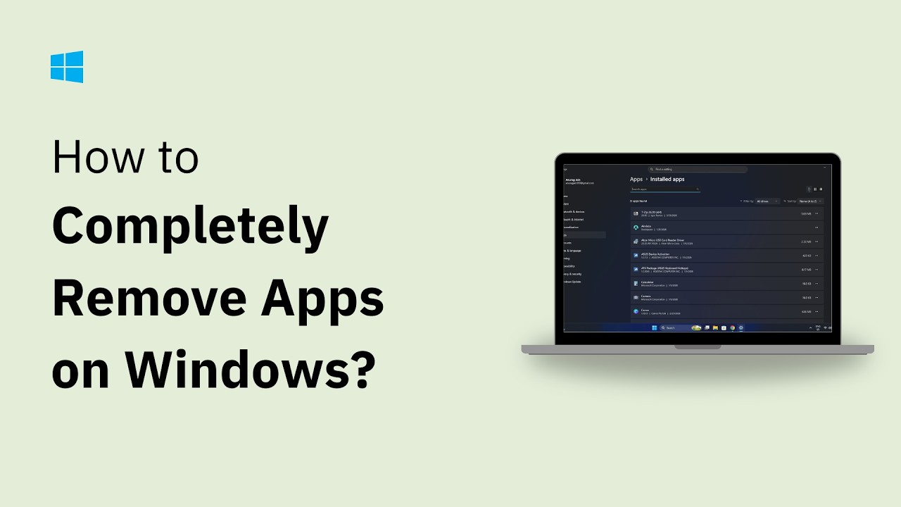 How to Completely Remove Apps and Programs on Windows - YouTube