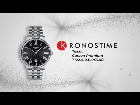 Обзор швейцарских часов Tissot Carson Premium T122.410.11.053.00 (T1224101105300) - KronosTime.RU