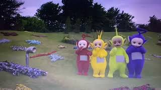 The Teletubbies Walk To The Magic Windmill To All Over Again Colors Brown Version