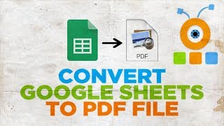 How to Convert Google Sheets to PDF using Google Drive for Mac | Microsoft Office for macOS