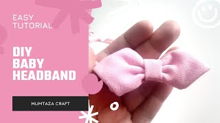 42) Tutorial Baby Headband dari Kain Perca #mumtazacraft