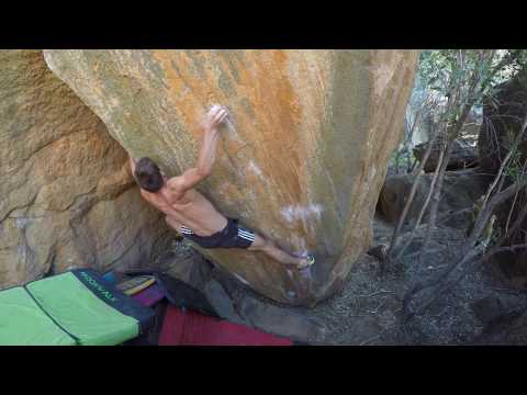 Beta Video for climb Tiger Claw v5, Rocklands
