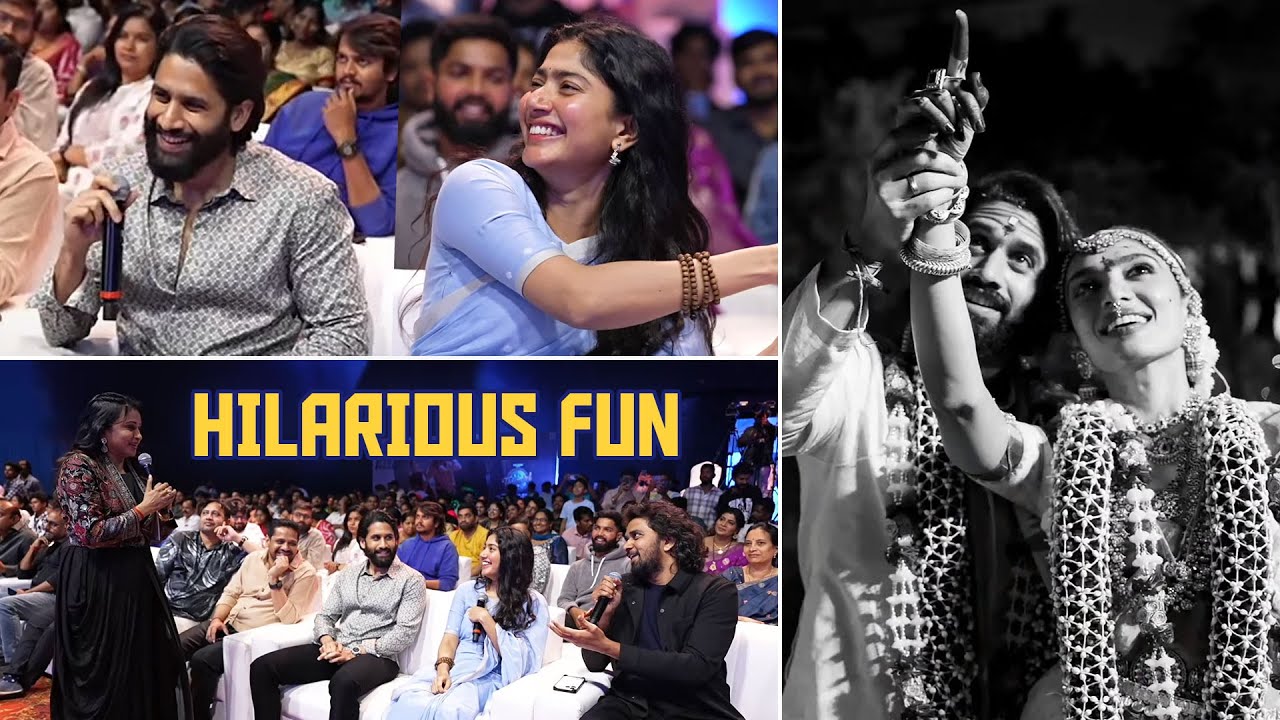 Sai Pallavi, Naga Chaitanya and Thandel Team Hilarious Fun With Suma | 