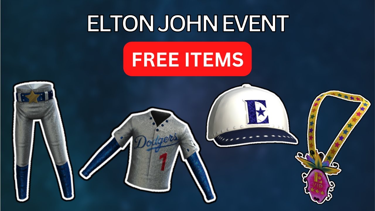 Roblox FREE Items in Elton John's Experience, 👍 LIKE for more ROBLOX  VIDEOS 🔥 FOLLOW for being AWESOME ▻ Roblox Group ▻   ▻  ▻, By LectPlays