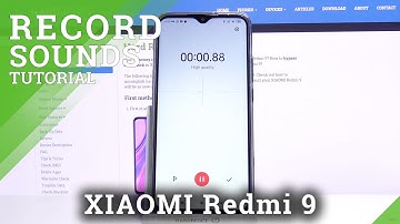 Sound Recording in XIAOMI Redmi 9