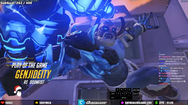 Overwatch Rollout Doomfist God GetQuakedOn Predator Of Volskaya -POTG-