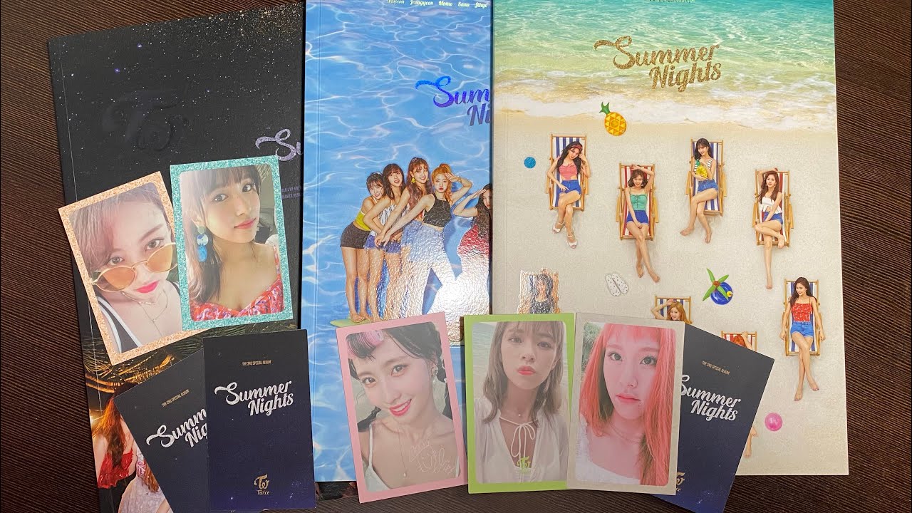 TWICE サナ summer night サマナイ TWICE Summer Night サノク サナ