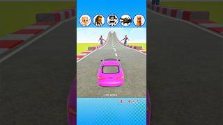 🇮🇹 italian brainrot Beamng Drive Car Jumping Challenge 🏁🔥#beamngdrive #beamng #italianbrainrot #car